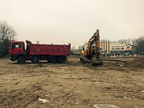 В Зеленоградске демонтируют ж/д ветку в районе разворотного кольца