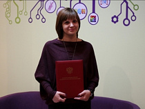 Калининградка получила благодарственное письмо от Владимира Путина