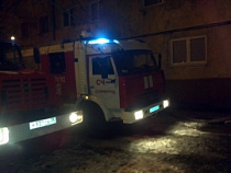 Во время пожара в Калининграде было эвакуировано 10 человек