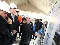 Министр энергетики РФ осмотрел строящиеся объекты энергоснабжения Янтарного края