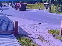 В Советске фура протаранила фургон на улице Тимирязева