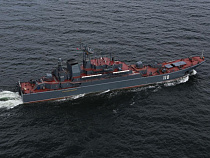 Курс на Калининград: десантный корабль «Александр Шабалин» возвращается из дальнего похода