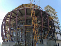 Строительство нового корпуса Музея Мирового океана отстаёт от графика на год