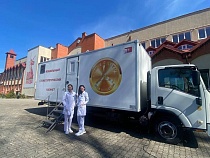 В удалённых посёлках Калининградской области врачи приехали к пациентам