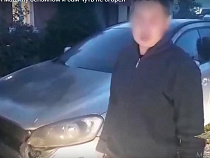 Парня, спалившего «Вольво» в Янтарном, нашли по опалённым волосам (видео)