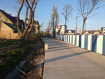 В Зеленоградске в ближайшее время перекроют въезд на территорию велодорожки