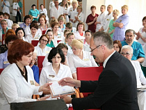 Медработников Калининграда чествовали в Центральной больнице