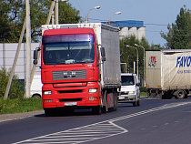 На Гурьевском кольце горел «МАН»