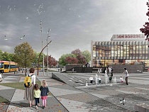 У Дома искусств сделают ландшафтный парк, поставят павильон