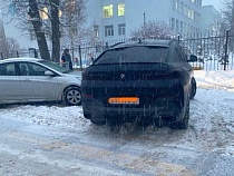 У элитного БМВ в Гурьевске свои правила дорожного движения