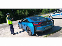 Поляки оштрафовали единственный в Калининграде BMW i8