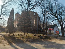 В Калининградской области церковь рыцарей проявила тайные надписи