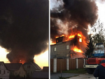 Калининградцы: в пожаре ревело пламя и взрывалась черепица (фото)