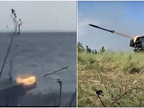 На День ВМФ в Балтийске люди сняли стрельбу «Градов» и парад лебедей (видео)