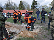 Лучшим лесорубом области стал Герчас Зигфридас