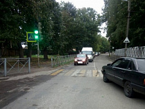 На Аллее Смелых в Калининграде сбили 80-летнего мужчину