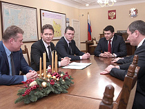 Алиханов встретился с новым главой регионального управления Минюста РФ