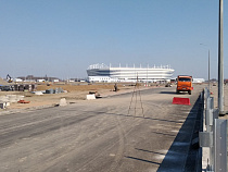 Возле стадиона к ЧМ-2018 в Калининграде образовался провал