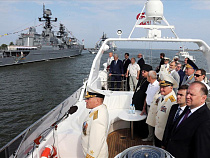 В Калининградской области моряки Балтфлота готовятся к празднованию Дня ВМФ