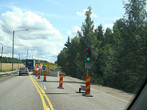 В Калининграде купили три переносных светофора