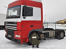 Тягачам DAF с 53-летними водителями не везёт в Польше