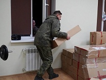 В православном центре Черняховска собрали посылки для СВО на Украине