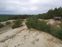 На Куршской косе заблудился турист из Хакасии 