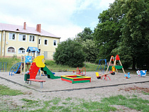 В трёх поселках Багратионовского района построили детские площадки