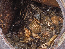 Под Калининградом  археологи нашли клад древнеримских монет