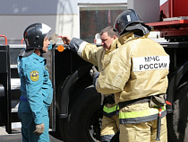 В жилом доме у Балтийского рынка произошёл пожар