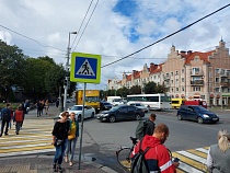 Показано место засады на самокаты в Калининграде