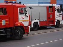 Человек пострадал на пожаре в Зеленоградском городском округе 