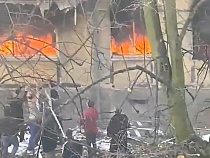 В Балтийске произошёл взрыв в одном из домов (видео)