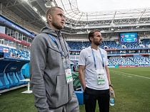 Сборная Англии выложила фото стадиона в Калининграде в Твиттере