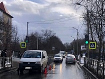 В Балтрайоне микроавтобус сбил шедшую к школе девочку