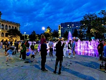 В Калининграде можно бесплатно посмотреть шоу четырёх фонтанов