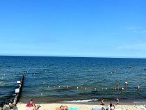 В Светлогорске открыли пляж для не умеющих плавать