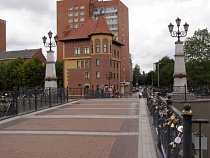 В Калининграде на ночь разведут Юбилейный мост