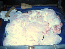 Объемы задержанных партий продукции свиноводства в Калининграде выросли до 14 тонн