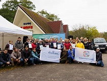 Калининградские волонтёры помогают национальному парку «Куршская коса» укреплять авандюны