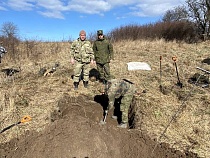 Останки солдата нашли в Калининградской области через 77 лет после гибели