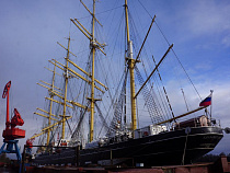 Подняться на борт «Крузенштерна» можно будет 13 июля