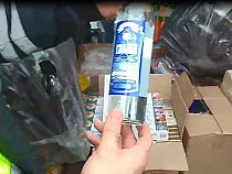 В Гвардейске задержали алкокурьера на «Форд Транзите» (видео)