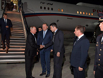 Путин прибыл в Калининград ранним утром