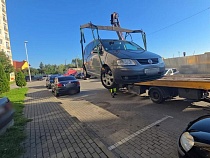 У наездившего штрафов на 70 тыс. руб. в Гурьевске утром забрали машину