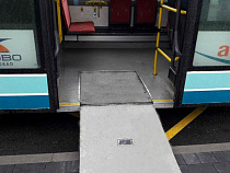 Автобус с пандусом пустили до аэропорта «Храброво»