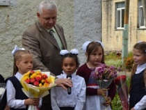 Первый звонок в школе в Корнево Багратионовского района