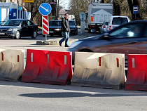 Мэрия Калининграда забетонирует спорный левый поворот 
