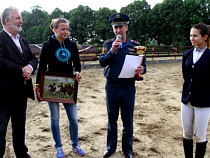 МЧС Калининградской области впервые учредило свой приз в турнире по конкуру