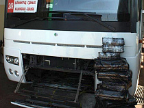 Рейсовый автобус из Калининграда вёз контрабандные сигареты в Польшу